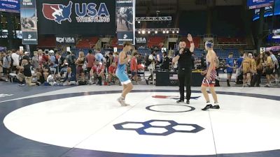 126 lbs Cons. Sub-rd Of 32 - Mason Messner, Pennsylvania vs Brodie Lawrence, Minnesota