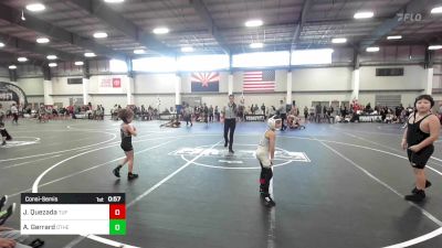 61 lbs Consolation - Jaime Quezada, TUF CA Wrestling Academy vs Aicen Gerrard, Other Team