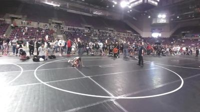 49.3-52.6 lbs 1st Place Match - Livi-Ana Pacheco, Steel City Reloaded Wrestling Club vs Amani Luna, La Gente Wrestling Club