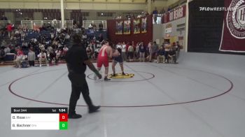 285 lbs Semifinal - Owen Rose, Baylor School vs Gus Bachner, Green Farms Academy