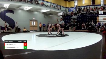 145 lbs. Cons. Round 2 - Parker Levasseur, Edwardsville (H.S.) vs Elise Arellano, Kearney