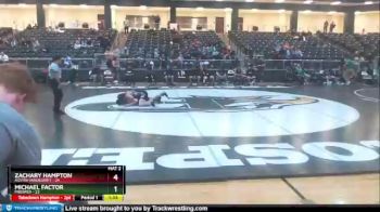 182 lbs 2nd Wrestleback (16 Team) - Zachary Hampton, Austin Vandegrift vs Michael Factor, Prosper