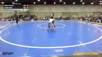 58 lbs Rr Rnd 4 - Krew Eylicio, Powerhouse Gold 9U vs Asher King, POWA 9U