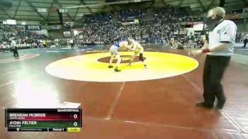 2A 120 Quarterfinal - Brendan McBride, White River vs Aydin Peltier, Pullman