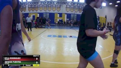 130 lbs Cons. Semi - Genesis Fuentes, Attack vs Kyla Rodriguez, Attack