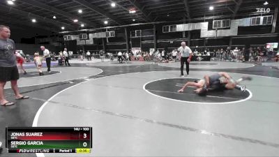 100 lbs Cons. Semi - Sergio Garcia, SBTC vs Jonas Suarez, SBTC