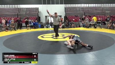 112 lbs Quarterfinals (8 Team) - Cruz Little, POWA vs Kain Lewis, Death Squad Wrest