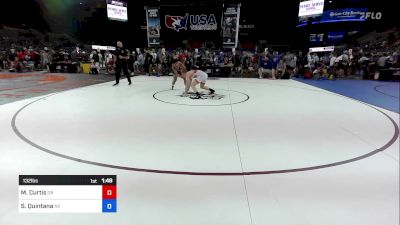 132 lbs Cons 64 #1 - Matthew Curtis, OR vs Sebastian Quintana, NV