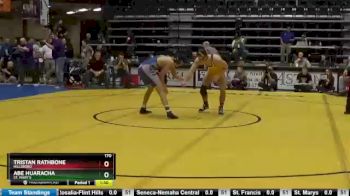 170 lbs Quarterfinal - Tristan Rathbone, Hillsboro vs Abe Huaracha, St. Mary`s
