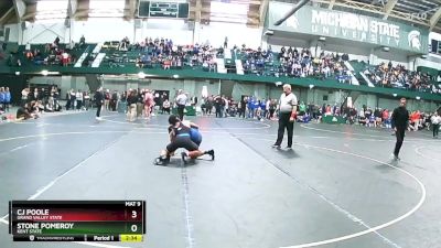 149 lbs Cons. Round 2 - Cj Poole, Grand Valley State vs Stone Pomeroy, Kent State