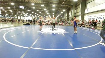 154 lbs Rr Rnd 2 - Alex Carillo, Mat Warriors Yellow vs Grant Williams, Knights Wrestling Club