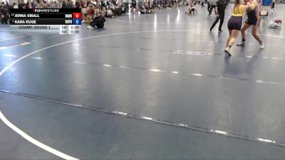 180 lbs Champ. Round 1 - Kara Kuge, Wisconsin Stevens Point vs Jenna Small, Hawkeye Community College