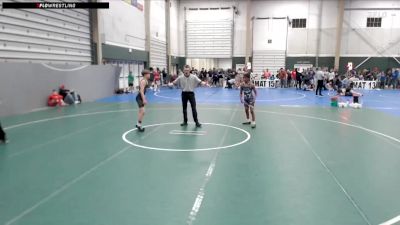 95 lbs Semifinal - Braxton Stutzman, Howells-Dodge vs Bryant Callaway, Sherman Challengers