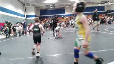 55 lbs Round 1 - Bodhi Bearry, Grizzlies Wrestling Club vs Bowen Lewis, Summerville Take Down