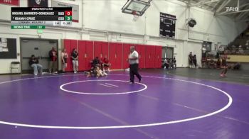 133 lbs Champ. Round 2 - Miguel Barreto-Gonzalez, Bakersfield College vs Isaiah Cruz, Cerritos College