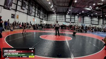 70 lbs Round 3 (6 Team) - Josh Weimert, PIT BULL WRESTLING ACADEMY vs Axston Viscome, GREAT BRIDGE WRESTLING CLUB - GREEN