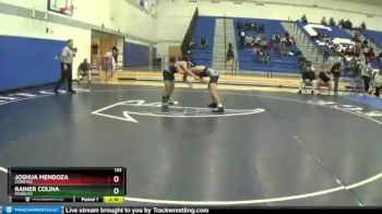 133 lbs Champ. Round 1 - Joshua Mendoza, Cerritos vs Rainer Colina, Modesto