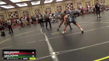 170 lbs Round 2 (6 Team) - Drew Deforrest, SVRWC Gold vs Lukas Valentin, Frost Gang