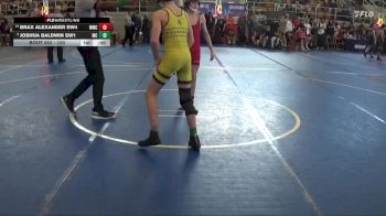 100 lbs Cons. Round 4 - Brax Alexander SW4, WWC vs Joshua Baldwin SW1, MoellerJr Crusaders