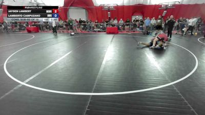 215 lbs Cons. Sub-rd Of 16 - Jayden Lambert, Metamora Kids Wrestling Club vs Lamberto Campuzano, MWC