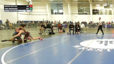 169 lbs Round Of 16 - Mason Wattles, The Fessenolen School vs Cris Hernandez, South Burlington