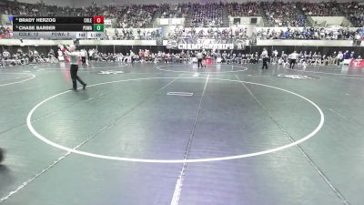 144 lbs Brady Herzog, Coleman vs Chase Barber, Port Washington