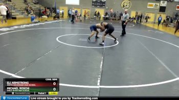 130 lbs Cons. Semi - Michael Roschi, Eagle River High School vs Eli Armstrong, South Anchorage High School