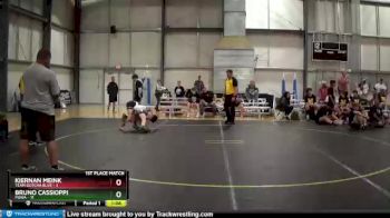 105 lbs Finals (8 Team) - Bruno Cassioppi, POWA vs Kiernan Meink, Team Gotcha Blue