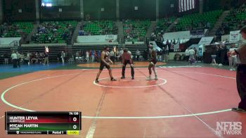 7A 138 lbs Cons. Round 1 - Hunter Leyva, Albertville vs Mycah Martin, Hoover