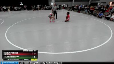 110 lbs Cons. Round 4 - Alaina Roffers, Aviators Wrestling vs Raeya Perkins, Oklahoma