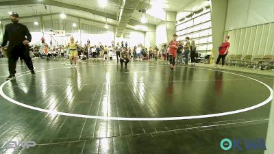 76 lbs Rr Rnd 5 - Jadeal Peach, Claremore Wrestling Club vs Ryker Byrd, Prodigy NDT