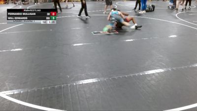 138 lbs Champ. Round 1 - Will Edwards, River Bluff Gators vs Fernando Mulligan, Compound Wrestling