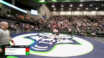 113 lbs Cons. Round 1 - Kyler Spencer, Spanish Fork vs Brigham Harmon, Skyline