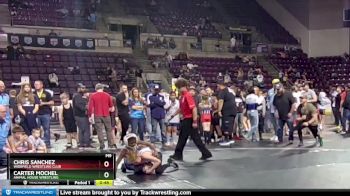 78-79 lbs Round 3 - Carter Mochel, Animal House Wrestling vs Chris Sanchez, Widefield Wrestling Club