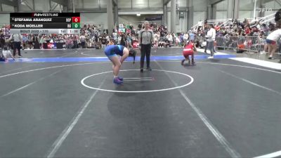 170 lbs Quarterfinal - Stefania Aranguiz, South Central Punisher vs Koda Moeller, Rock Creek