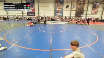 152 lbs Rr Rnd 2 - Matthew Smith, Buffalo Valley Black vs Brock Rudy, Apache Black