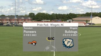 Replay: Tusculum vs Wingate | Sep 25 @ 1 PM