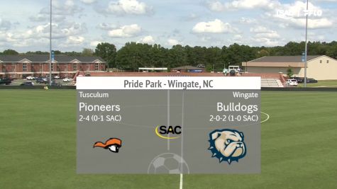 Replay: Tusculum vs Wingate | Sep 25 @ 1 PM