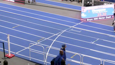 High School Boys' 300m, Finals 9