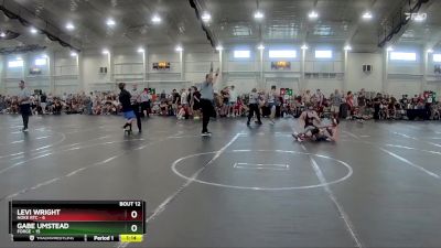 126 lbs Round 4 (6 Team) - Levi Wright, Noke RTC vs Gabe Umstead, FORGE