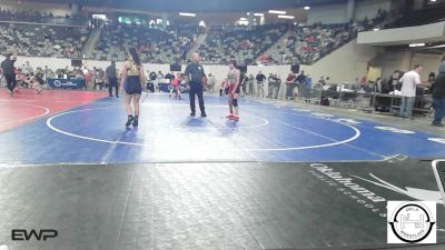 105 lbs Consi Of 16 #2 - Adeleigh Sharp, Westmoore Wresting vs Kaili Prose, Jay Junior High
