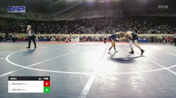 133 lbs Round Of 128 - Laike Barnhart, Bartlesville JH vs Luke Parcell, Bishop McGuinness JH