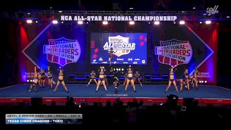 Texas Cheer Dragons - Toxic [2026 L3 Senior Coed - D2 - Small Day 2] 2026 NCA All-Star National Championship