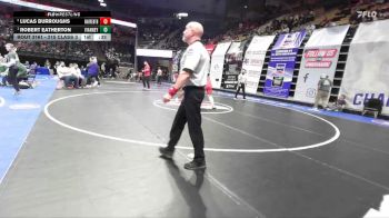 215 Class 3 lbs Cons. Round 1 - Robert Eatherton, Vianney vs Lucas Burroughs, Warrenton