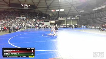 2A 157 lbs Champ. Round 1 - Alexander Scott, Bellingham vs Camilo Mendez III, Othello