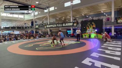 144 lbs Cons. Round 3 - Cazeon Edwards, Unattached vs Matt Anderson, Unattached