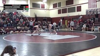 157 lbs Quarterfinal - Brooxton Lundgren, North Fayette Valley vs Austin Buckman, Independence