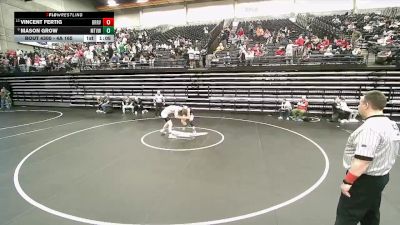 4A 165 lbs Semifinal - Mason Grow, Mt View vs Vincent Fertig, Bear River