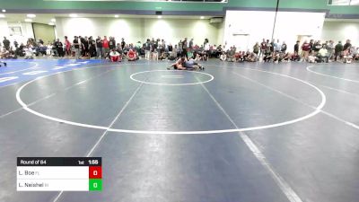 157 lbs Round Of 64 - Lucas Boe, FL vs Logan Neishel, RI