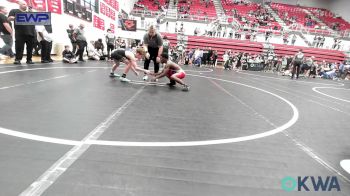 92 lbs Rr Rnd 1 - Tyree Cade, Midwest City Bombers Youth Wrestling Club vs Everette Coalson, Weatherford Youth Wrestling